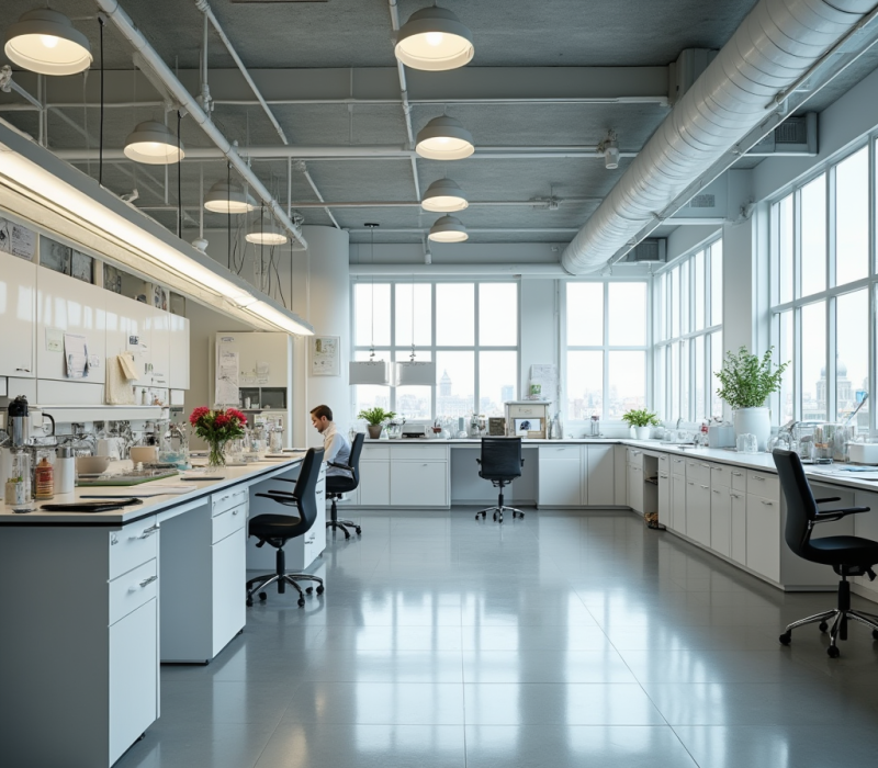 Lab dirty Area